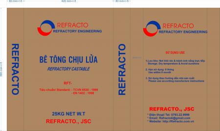 1.Bê tông chịu lửa